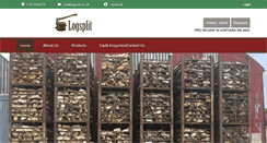Desktop Screenshot of logsplit.co.uk
